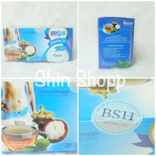 Body Slim Herbal Slimming Tea (BSH Tea) Original Depkes (Teh BSH)