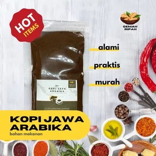 Kopi Jawa Arabika Bubuk Premium Kopi Arabica Coffee Powder Kopi Bubuk Murni Kopi Bubuk Asli Arabika