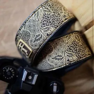 Camera Neck Strap Tali Kamera Neckstrap Mirrorless DSLR - Etnik Batik SEKAR ARUM