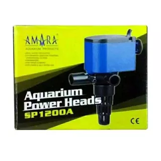 Mesin Pompa Power Head PH Filter Aquarium Kolam SP1200A SP 1200 A Merk Amara