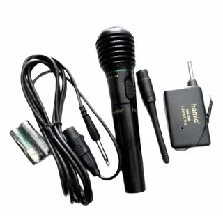 Microphone mic single wireless homic HM 308