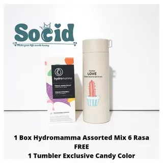 [ FREE TUMBLER ] HYDROMAMMA X CACTI TUMBLER - Beli 1 Box Hydromama  Free 1 Tumblr