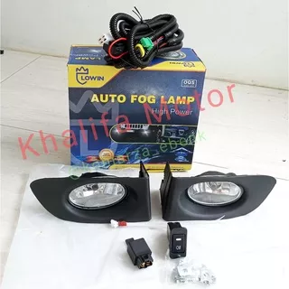 Lampu Kabut Foglamp Wiring Kabel Frame Mika Reflektor Bohlam H11 Honda Jazz Gen 1 lama old Fit gd3 City Vtec Idsi manual matic 01-07 type 1 DIY Toyota Great Corolla DLL