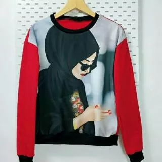 Sweater crewneck hotd fullprint