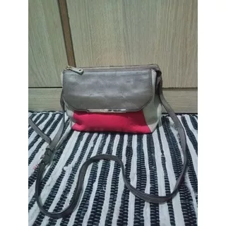 ?sold out?DKNY tas preloved kulit