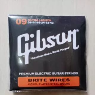 Senar gitar Gibson lokal