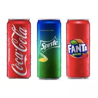 KHUSUS GOJEK/GRAB - Coca cola | Fanta | Sprite Kaleng 330 ml Promoo