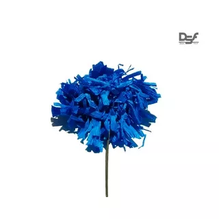Suyok Bunga Kertas Krep - Bunga Suyok Warna Biru Tua Perangkai Bunga Papan 500g