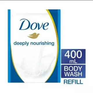 Dove Deeply Nourishing Body Wash Dove Sabun Mandi Cair Refill 400ml