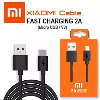 KABEL Data XIAOMI ORIGINAL 100% MICRO USB New Black support Fast Charging 2A