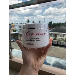 HAIR MASK TREATMENT GRASTESSE MADE IN THAILAND GRASTESSE KERATIN HAIRMASK ARGAN OIL FROM THAILAND