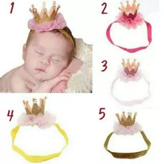 Bando crown/bando bayi crown/bando mahkota/Bando bayi/bando baby/bando anak/bandana/bandana bayi/ban