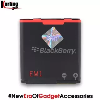 Baterai Blackberry BB Curve Apollo 9360 9370 9350 EM-1 ORIGINAL 100% Battery Batrai Batre EM 1 EM1