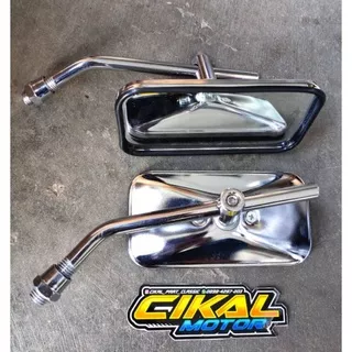 spion kotak crom drat 14 honda spion variasi motor spion cb spion gl pro spion tiger spion gl100