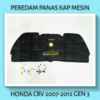 HONDA CRV 2007-2012 Gen 3 VTECH Ori Pelindung Peredam Panas Kap Mesin Aksesoris Variasi Mobil + Klip