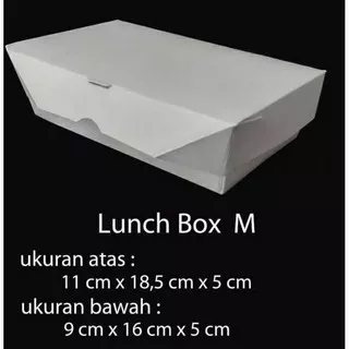 PAPER LUNCH BOX M