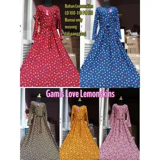 Gamis Murah Lemonskins LOVE Umbrella