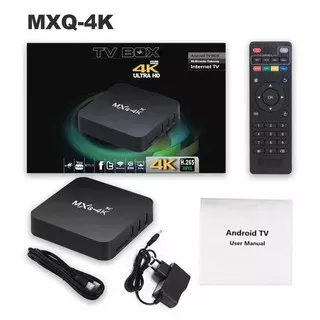 Android TV BOX MXQ Pro 4K Smart TV Box GARANSI Media Player ram 2gb