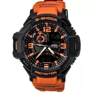 Termurah - Casio G-Shock Ga-1000-4A / Gshock Ga1000 Orange Original Bm - Promo