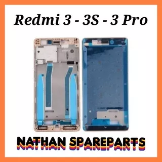 FRAME TULANG TENGAH DUDUKAN LCD XIAOMI REDMI 3 - 3S - 3 PRO - 3X ORIGINAL