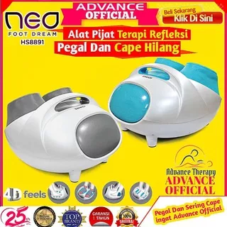 Advance Alat Pijat Kaki Elektrik Terapi Refleksi Foot Massager Neo Foot Dream Pijet Urut Pijit Sehat