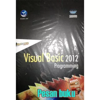 Buku Visual Basic 2012 Programming-Penerbit:Andi Offset Wahana Komputer