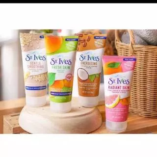 ST IVES Fresh Skin Apricot Scrub / St Ives Oatmeal Face 170g