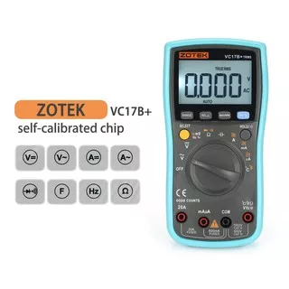 AVOMETER DIGITAL ZOTEK VC17B+ / MULTITESTER DIGITAL ZOTEK VC 17B+