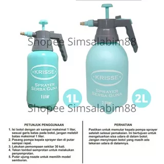 Sprayer 2 liter / Semprotan tanaman / hand sprayer disenfektan 2 liter