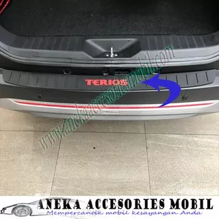 Sillplate Belakang / Sill Plate / Rear / Back Sill Plastik Luxury Daihatsu All New Terios