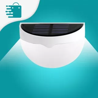 Lampu Taman Tenaga Surya Lampu Outdoor Lampu Taman Solar Cell Lampu Taman Dinding Lampu Dinding Teras Minimalis Lampu Taman LED Bulat Hias Lamput Outdoor Waterproof Lampu Otomatis Nyala Saat Gelap Sensor Cahaya Lampu Luar Rumah Lampu Pagar Tenaga Surya