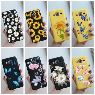 Soft Case Bahan Silikon TPU Motif Bunga Untuk Samsung Galaxy J5 J7 2016 J710 J510 J3 2016 J320