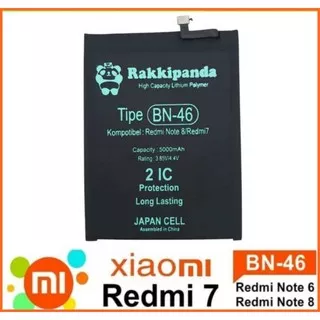 Baterai Xiaomi BN46 REDMI 7 Batre HP REDMI NOTE 8 BN-46 Dobel IC Protection Battery