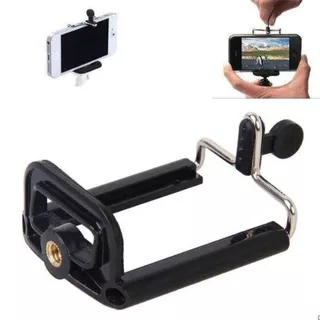 Klip jepit hp smartphone holder smartphone hp bracket hp smartphone clamp smartphone hp