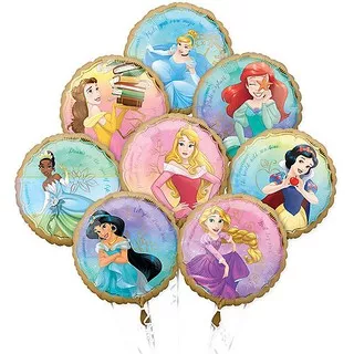 Balon foil princess mini / cinderlela/ rapunzel / snow white / belle /sleeping beaty /sofia / frozen