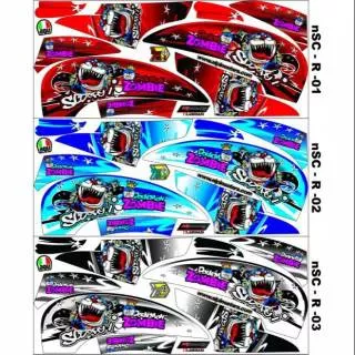 READY STOK Striping variasi / sticker / lis scoopy fi lama SCOOPY 2012-2015 LAMINASI ANTI PUDAR