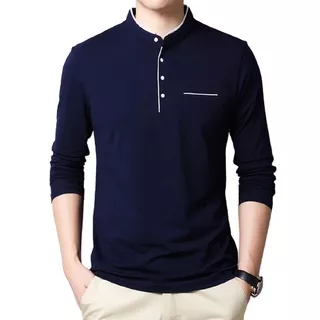 Kaos Kerah Polo Nufail shirt Kerah Lakos Polos Kerah Polo Lengan Pendek manset baju pria kaos lengan pendek kaos lengan panjang kaos polos kaos distro kaos premium kaos murah baju atasana kaos wanita kaos krenn kaos krahhh