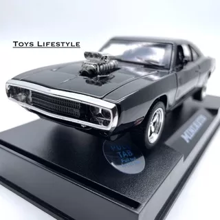 Mobil MiniAuto Diecast Dodge Charger R/T 1970 Fast Furious Skala 1:32