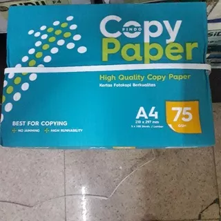 Kertas A4 70Gr Copy Paper 550 Lembar (1 Rim) / Kertas HVS A4 70gr Copy Paper