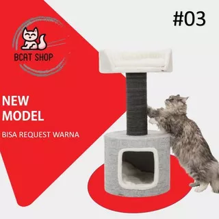 Bcat Rumah Kucing / Cat condo / Cat Tree / Kandang Kucing / Garukan Kucing / Pet TOy /anggora Persia