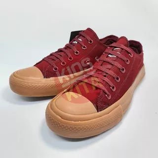 Sepatu Converse All Star Maroon Gum Premium Quality TERMURAH