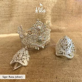 Siger Mahkota Sunda Raisa Silver / Gold Premium