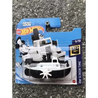 HOT WHEELS DISNEY STEAMBOAT MICKEY MOUSE MINIATUR KAPAL