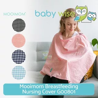 Mooimom Breastfeeding Nursing Cover - Apron Menyusui Perlengkapan Bayi