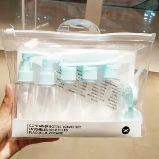 MINISO Container Bottle Travel Kit / botol travel / botol sanitizer / botol spray / botol pump