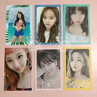 TWICE (Nayeon, Tzuyu, Mina, Chaeyoung, Momo, Jihyo) Summer Night Photocard