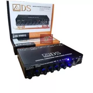 Parametrik Equalizer Bluetooth ADS AB-998EQ Pre Amp Parametrik Karaoke, Bisa Pakai Dirumah