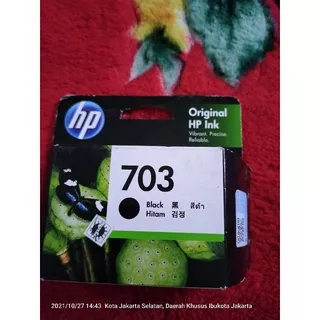 cartridge hp 703 black Atau color original harga per pis silahkan di order