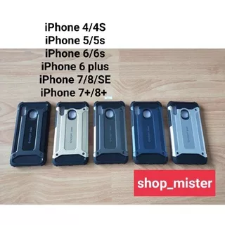 Hardcase Armour Anti Shock Hard Case Robot iPhone 5/5s iPhone 6/6s iPhone 6+ 6 Plus iPhone 7/8/SE  iPhone 7+/8+ 7 Plus 8 Plus