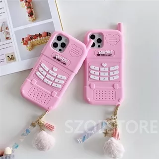 Soft Case Silikon Pink Cover Nokia Iphone 12 Mini 12 Pro Max 11 Pro Max X Xs Xr Xsmax 8 7 6 6s Plus Se 2020